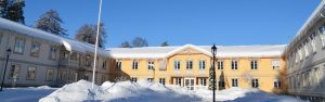 Hovedbygning Modum Bad. Foto