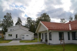 Depresjonsavdelingen holder til i dette bygget, Villa Utsikten