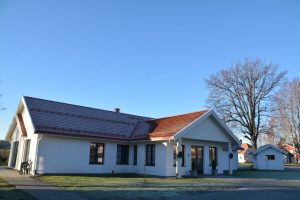 Depresjonsavdelingen har grupperom i dette bygget, Villa Utsikten.