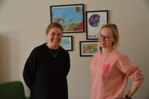 Familieterapeutene Annette Rugaard og Marit Grave Halvorsen.