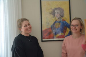 Familieterapeutene Annette Rugaard og Marit Grave Halvorsen.